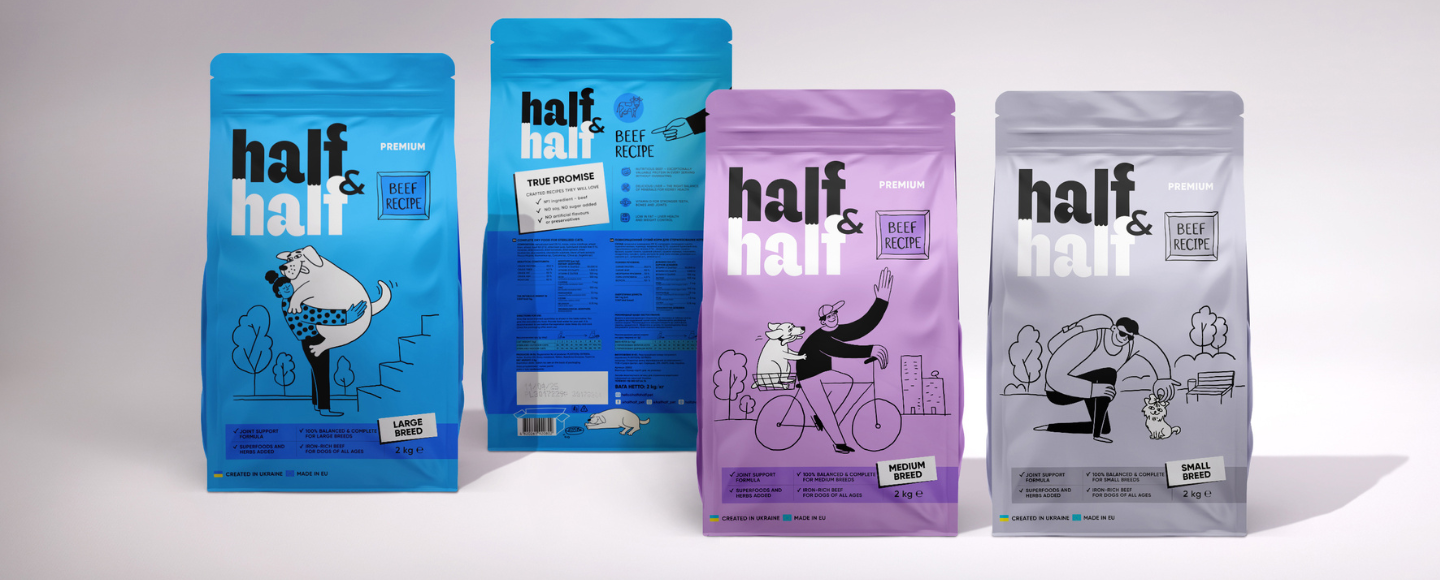 The design of the pet food and treats brand won two awards at international competitions