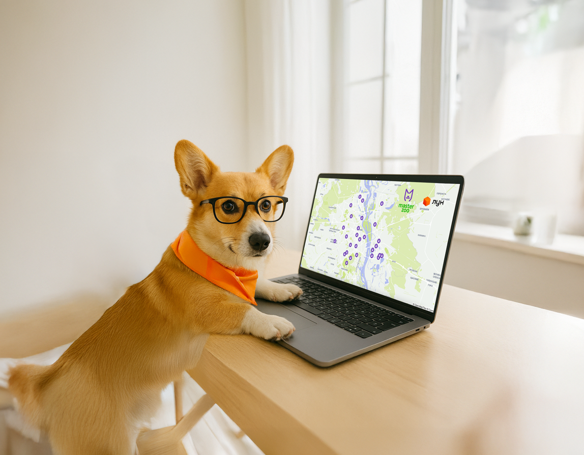 Kyiv now has an interactive map featuring dog-friendly walking spots